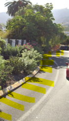 ausencia de aceras Las Arenas conexión Calle Tafuriaste